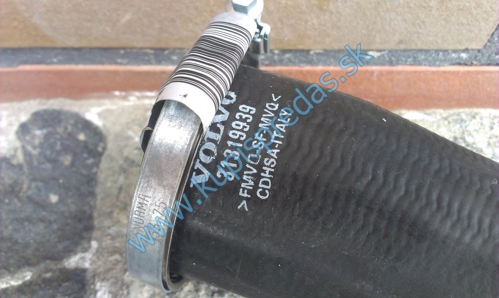 Hadica intercoolera VOLVO S40 V50 C30 C70  